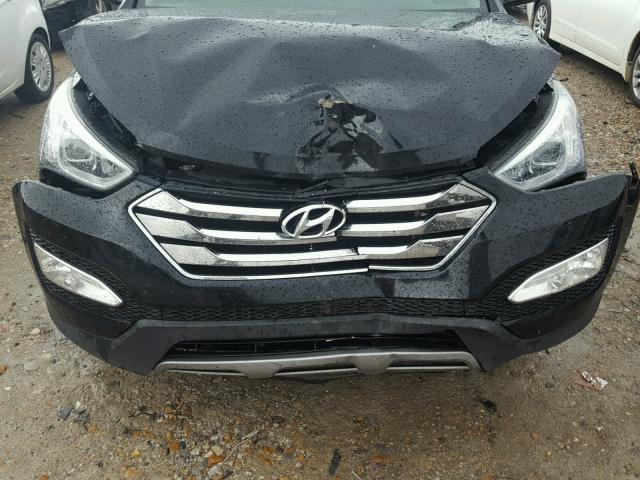 5XYZU3LB4DG097651 - 2013 HYUNDAI SANTA FE S BLACK photo 7