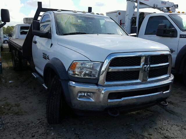 3C7WRKDL4EG292371 - 2014 RAM 4500 WHITE photo 1