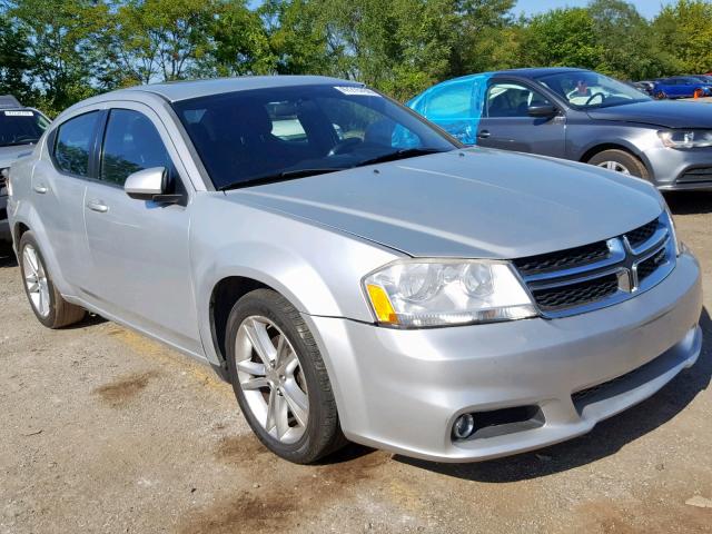 1B3BD1FG5BN512285 - 2011 DODGE AVENGER MA SILVER photo 1