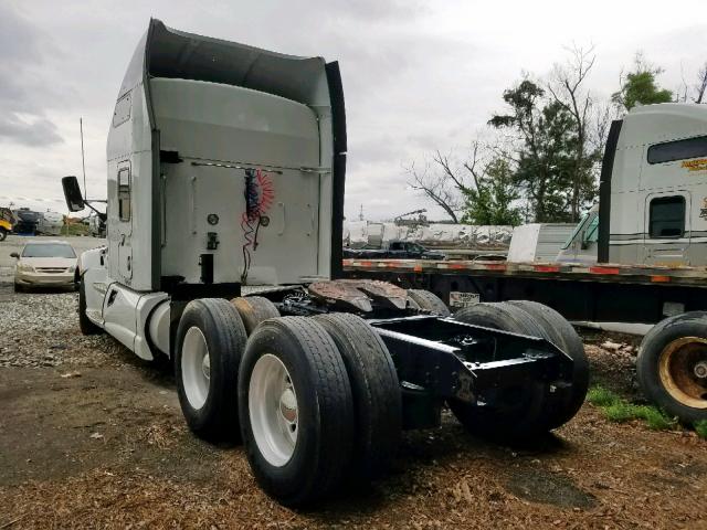 1XKADP9X9EJ409640 - 2014 KENWORTH CONSTRUCTI WHITE photo 3