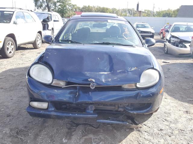 1B3ES46C0YD769113 - 2000 DODGE NEON BASE BLUE photo 9