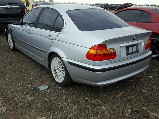 WBAEV53453KM26078 - 2003 BMW 330 I SILVER photo 3