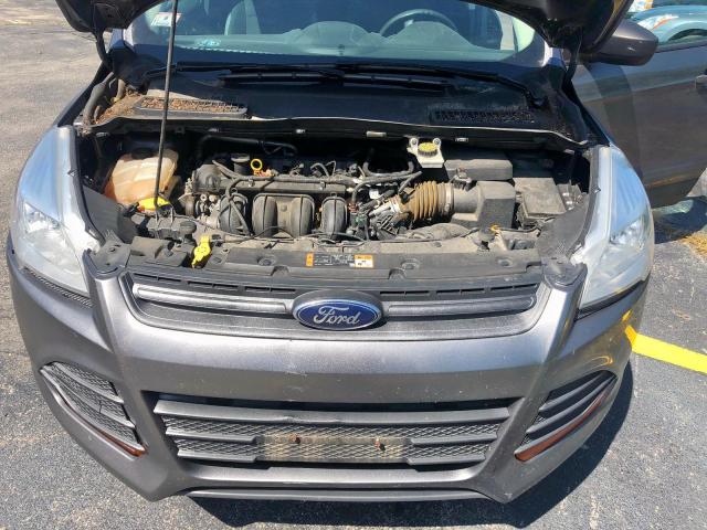 1FMCU0F71EUA49404 - 2014 FORD ESCAPE S GRAY photo 10