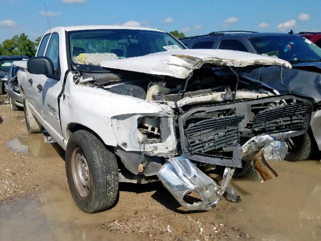 1D7HA18P27J504180 - 2007 DODGE RAM 1500 S WHITE photo 1