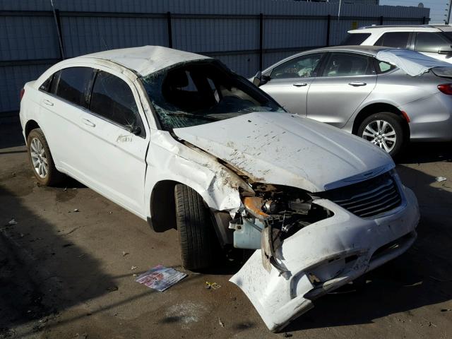 1C3CCBBG3DN573482 - 2013 CHRYSLER 200 TOURIN WHITE photo 1