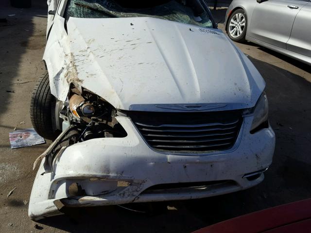 1C3CCBBG3DN573482 - 2013 CHRYSLER 200 TOURIN WHITE photo 9