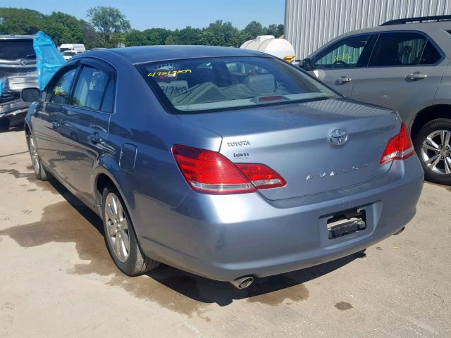 4T1BK36B46U167472 - 2006 TOYOTA AVALON BLUE photo 3