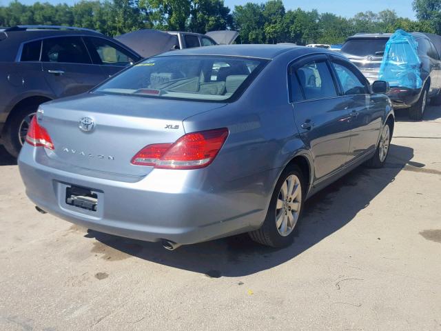 4T1BK36B46U167472 - 2006 TOYOTA AVALON BLUE photo 4