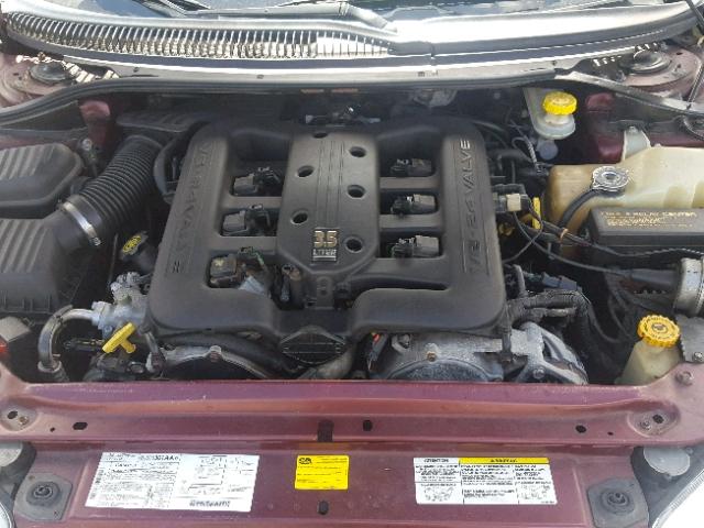 2B3HD56M92H170338 - 2002 DODGE INTREPID E BURGUNDY photo 7