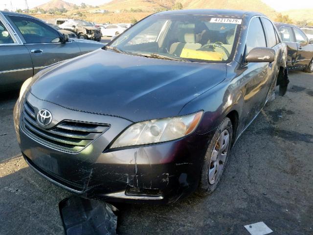 4T4BE46K28R046378 - 2008 TOYOTA CAMRY CE GRAY photo 2