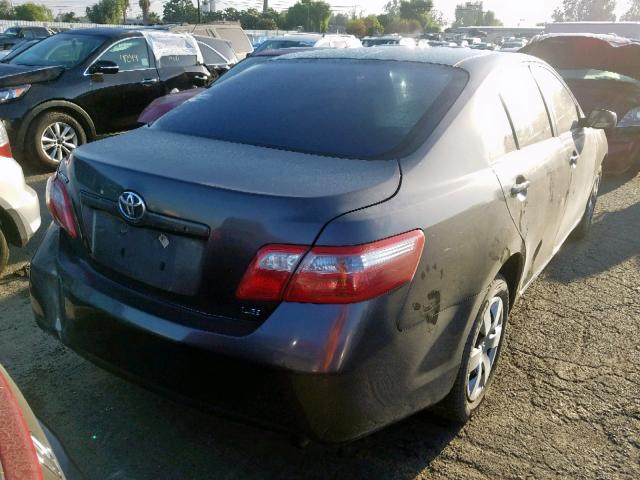 4T4BE46K28R046378 - 2008 TOYOTA CAMRY CE GRAY photo 4