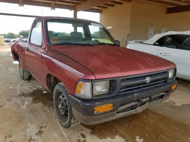 4TARN81A0RZ231080 - 1994 TOYOTA PICKUP 1/2 MAROON photo 1