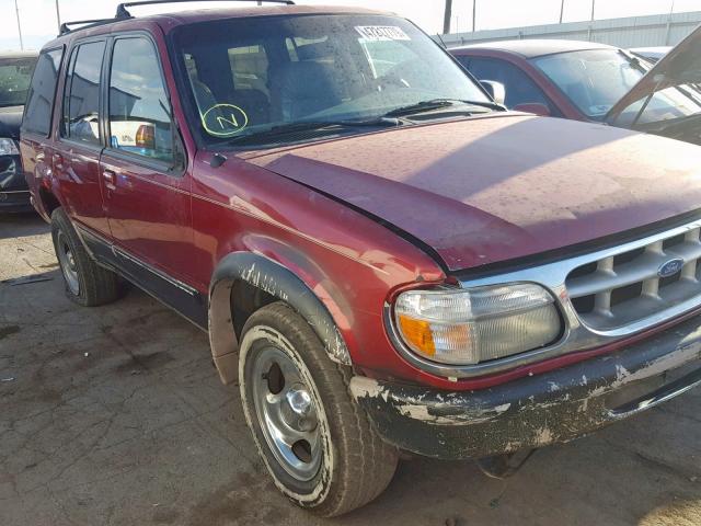 1FMDU34X1SZC00328 - 1995 FORD EXPLORER BURGUNDY photo 9