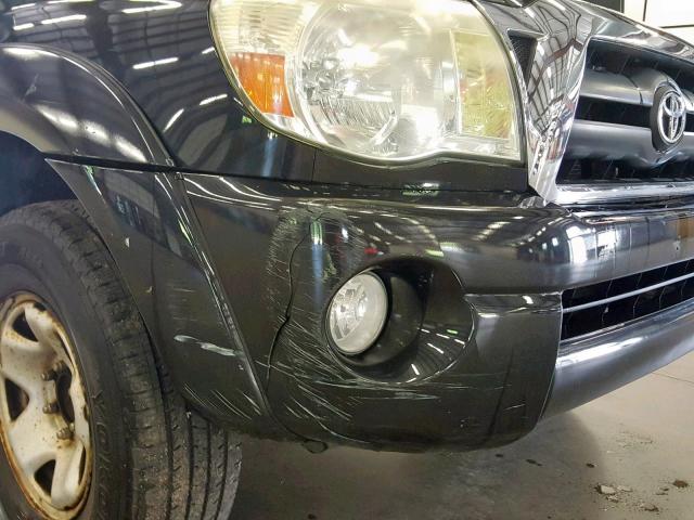 5TETU62NX6Z242302 - 2006 TOYOTA TACOMA PRE BLACK photo 9