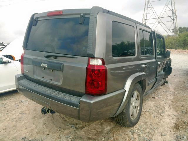 1J8HG48KX7C604474 - 2007 JEEP COMMANDER ნაცრისფერი ფოტო 4