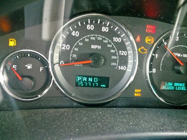 1J8HG48KX7C604474 - 2007 JEEP COMMANDER ნაცრისფერი ფოტო 8