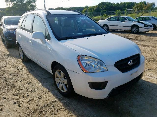 KNAFG526587130215 - 2008 KIA RONDO LX WHITE photo 1