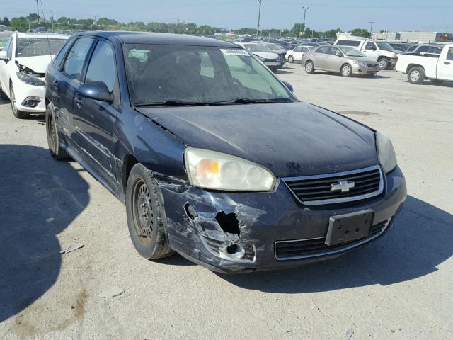 1G1ZT68NX7F256213 - 2007 CHEVROLET MALIBU MAX BLACK photo 1