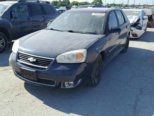 1G1ZT68NX7F256213 - 2007 CHEVROLET MALIBU MAX BLACK photo 2