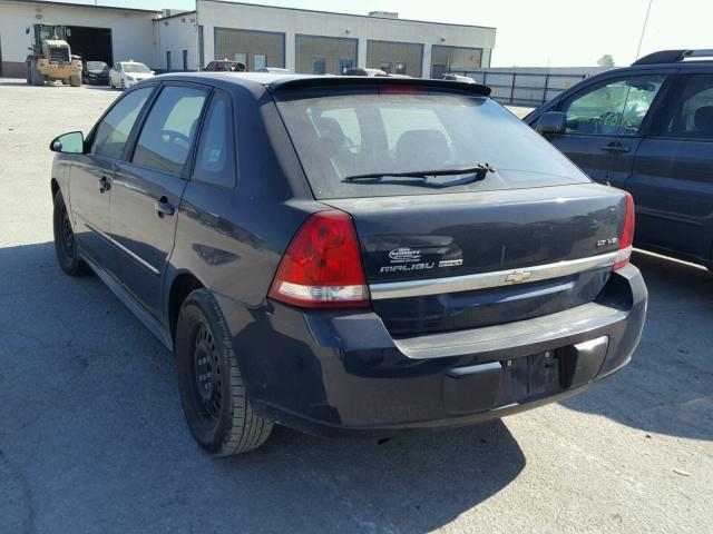 1G1ZT68NX7F256213 - 2007 CHEVROLET MALIBU MAX BLACK photo 3