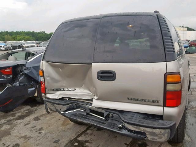 3GNEC16Z54G235303 - 2004 CHEVROLET SUBURBAN C TAN photo 9