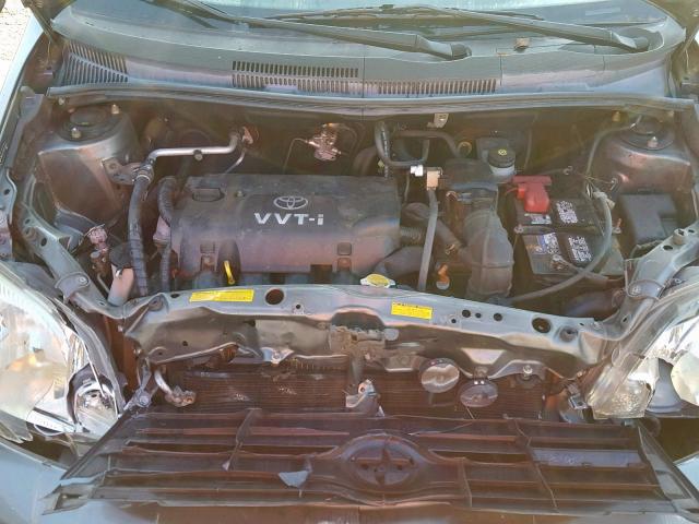 JTKKT604150114479 - 2005 TOYOTA SCION XA GRAY photo 7