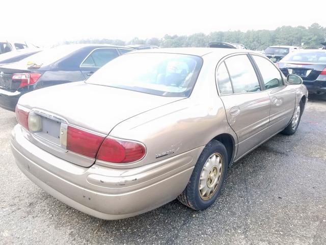 1G4HP54K9YU115283 - 2000 BUICK LESABRE CU BEIGE photo 4