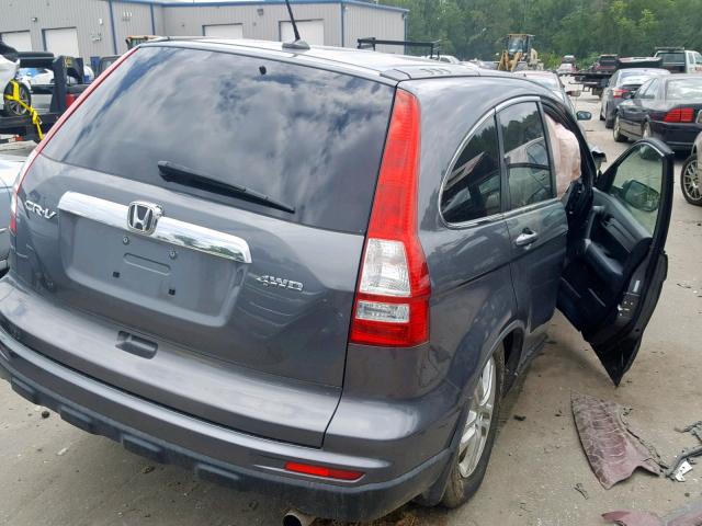 5J6RE4H75AL023429 - 2010 HONDA CR-V EXL GRAY photo 4