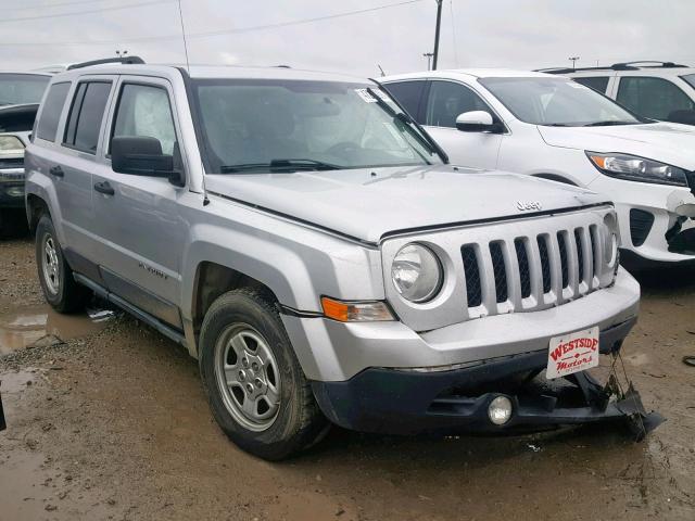 1J4NT1GA0BD197694 - 2011 JEEP PATRIOT SP SILVER photo 1