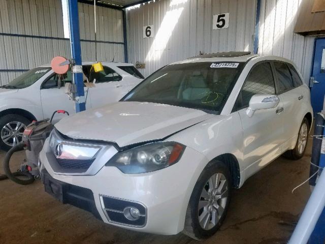 5J8TB1H5XAA004812 - 2010 ACURA RDX TECHNO WHITE photo 2