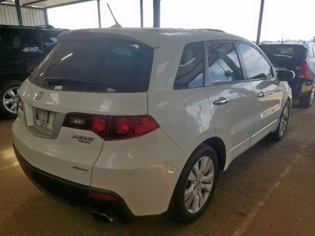 5J8TB1H5XAA004812 - 2010 ACURA RDX TECHNO WHITE photo 4