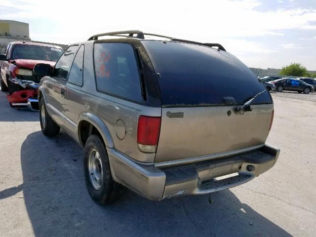 1GKCS18W6XK515805 - 1999 GMC JIMMY TAN photo 3