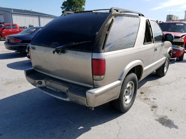 1GKCS18W6XK515805 - 1999 GMC JIMMY TAN photo 4