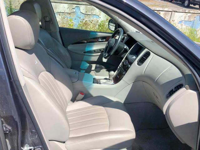 JN1AJ0HR1AM753697 - 2010 INFINITI EX35 BASE BLACK photo 5