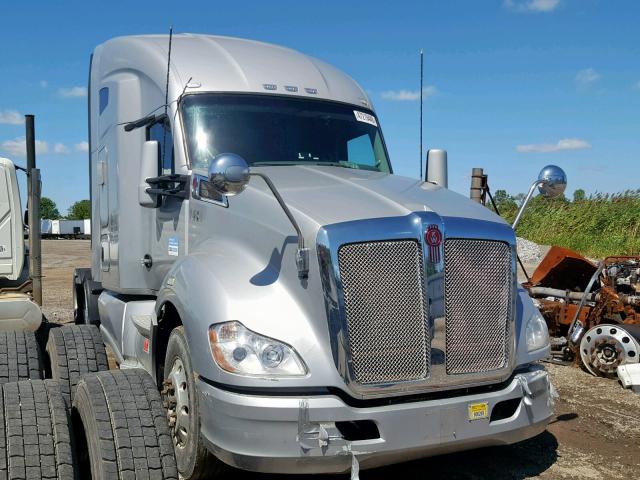 1XKYDP9X7EJ369749 - 2014 KENWORTH CONSTRUCTI GRAY photo 1