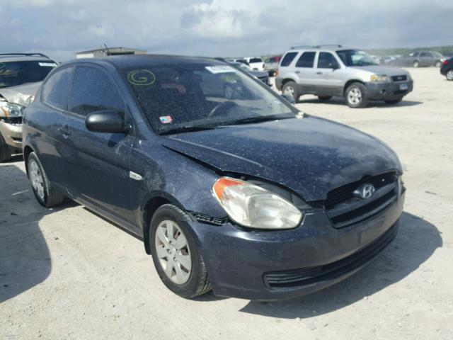 KMHCM3AC6AU164211 - 2010 HYUNDAI ACCENT BLU CHARCOAL photo 1