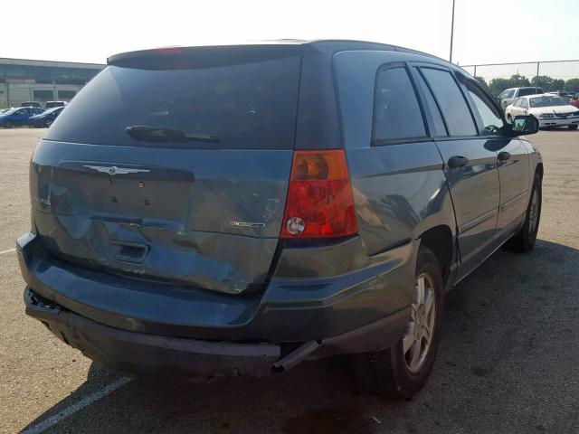 2C4GF48495R587646 - 2005 CHRYSLER PACIFICA BLUE photo 4