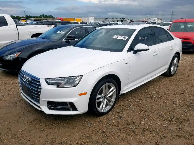 WAUKMAF42HN059494 - 2017 AUDI A4 ULTRA P WHITE photo 2