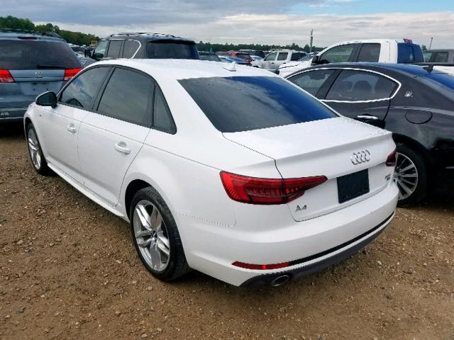 WAUKMAF42HN059494 - 2017 AUDI A4 ULTRA P WHITE photo 3