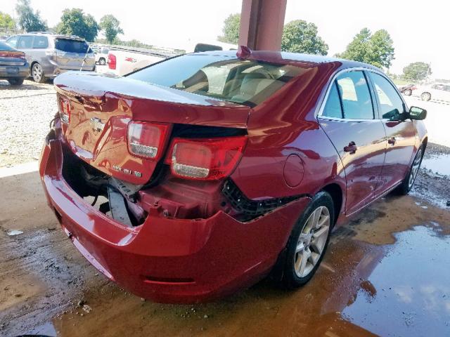 1G11D5SR4DF153588 - 2013 CHEVROLET MALIBU 1LT RED photo 4