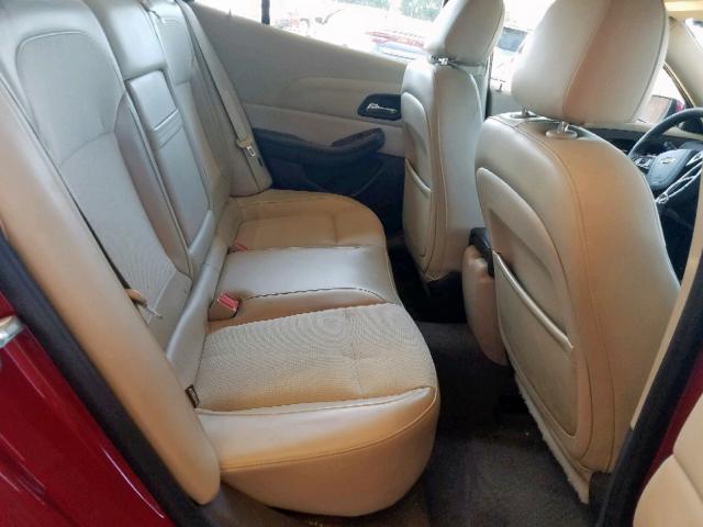 1G11D5SR4DF153588 - 2013 CHEVROLET MALIBU 1LT RED photo 6