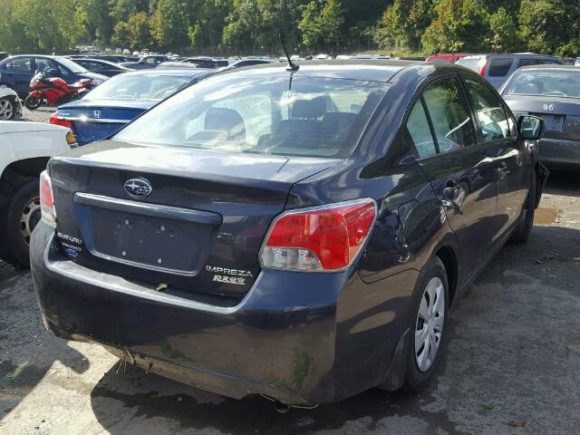 JF1GJAA63EH024439 - 2014 SUBARU IMPREZA BA GRAY photo 4