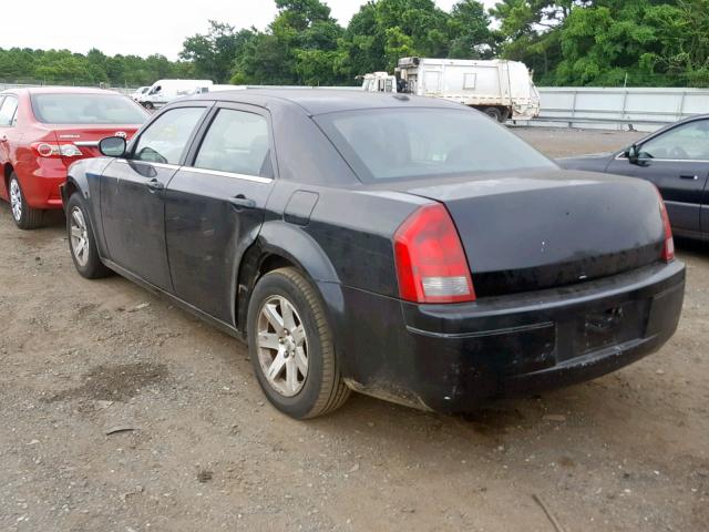 2C3KA53G76H320131 - 2006 CHRYSLER 300 TOURIN BLACK photo 3