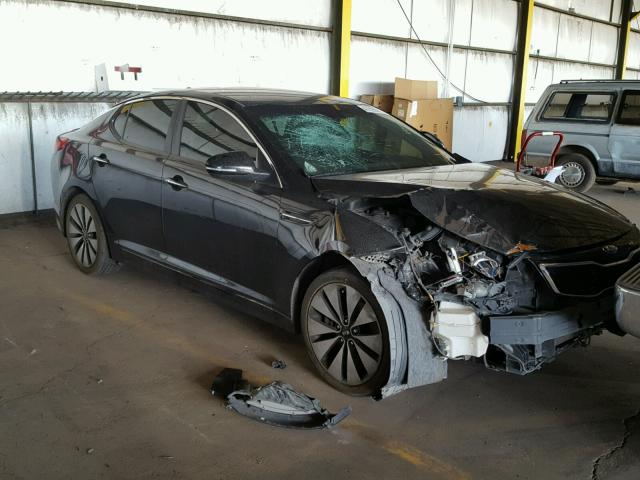 5XXGR4A65DG155338 - 2013 KIA OPTIMA SX BLACK photo 1