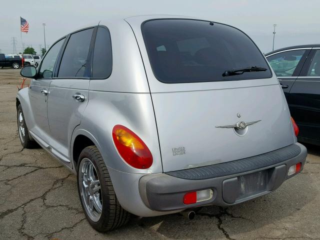 3C8FY4BB51T541640 - 2001 CHRYSLER PT CRUISER SILVER photo 3