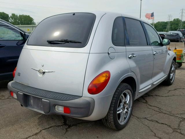 3C8FY4BB51T541640 - 2001 CHRYSLER PT CRUISER SILVER photo 4