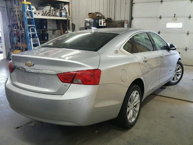 2G1105SA1G9172280 - 2016 CHEVROLET IMPALA LT SILVER photo 4