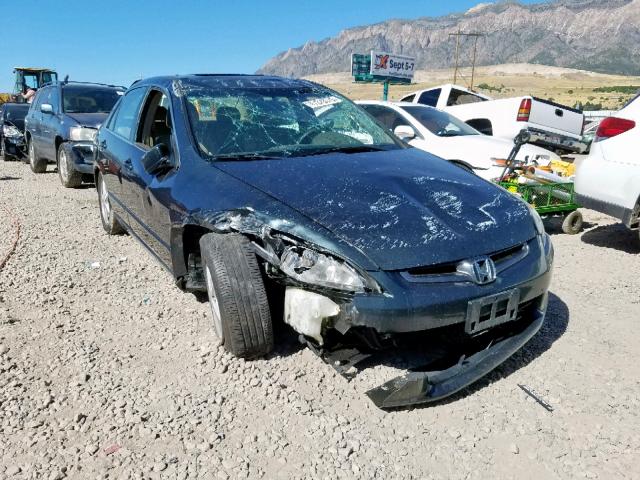 1HGCM56865A089698 - 2005 HONDA ACCORD EX GREEN photo 1