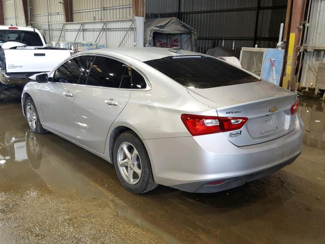 1G1ZB5ST0HF158667 - 2017 CHEVROLET MALIBU LS 银色 照片 3
