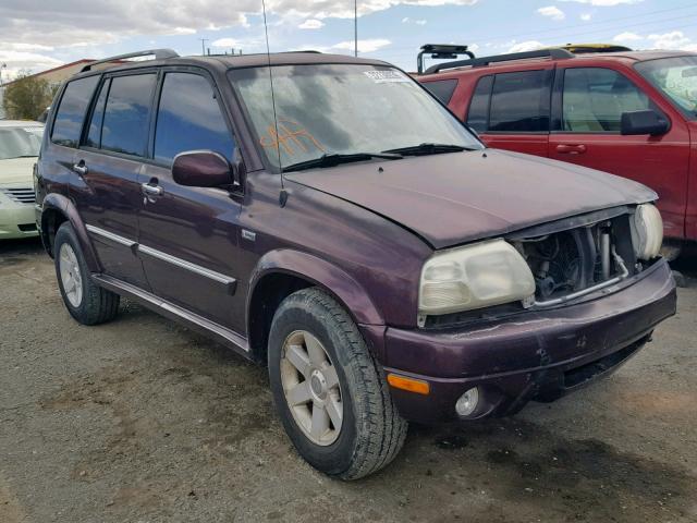 JS3TX92V524127121 - 2002 SUZUKI XL7 PLUS BURGUNDY photo 1